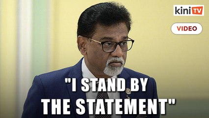 I stand by the statement that I gave, says Xavier on defection