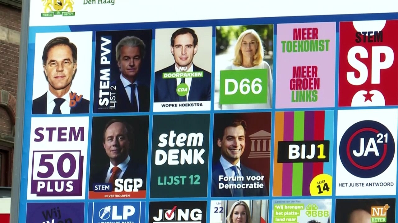 Wahl in den Niederlanden: Rutte steuert auf vierte Amtszeit zu