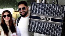 Shefali Jariwala Flaunts her Luxurious Bag worth Lakh of Rupees at Airport|FilmiBeat