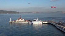 ÇANAKKALE Çanakkale Boğazı, yoğun sis nedeniyle çift yönlü transit gemi geçişlerine kapatıldı