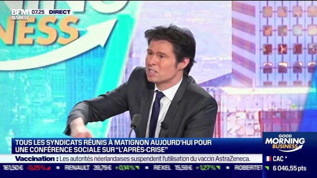 Cyril Chabanier (CFTC): Tous les syndicats réunis à Matignon aujourd'hui - 15/03