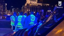 Fallece un motorista tras chocar contra otra moto en la plaza de Cibeles