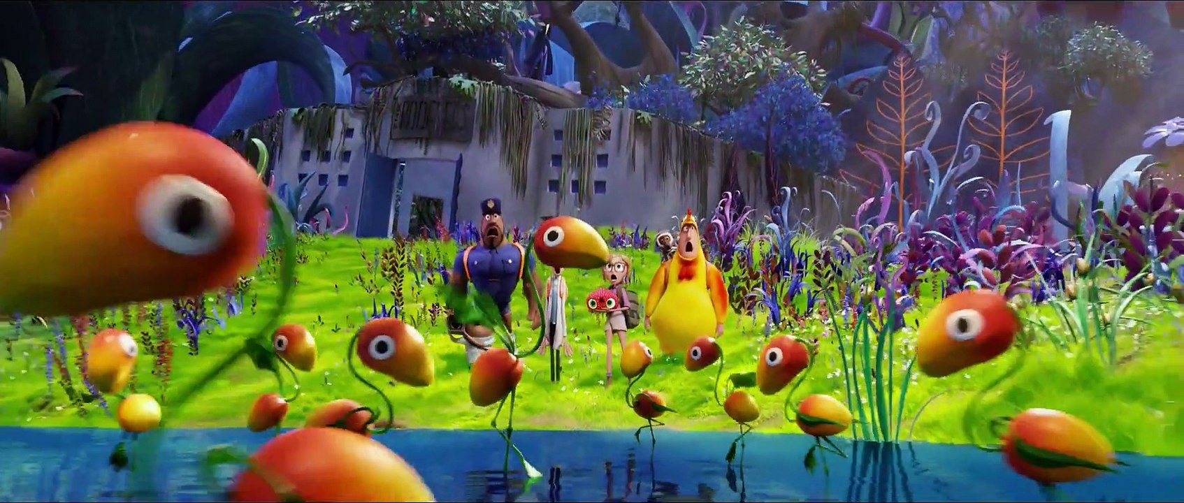 WOLKIG MIT AUSSICHT AUF FLEISCHBÄLLCHEN 2 Film Trailer