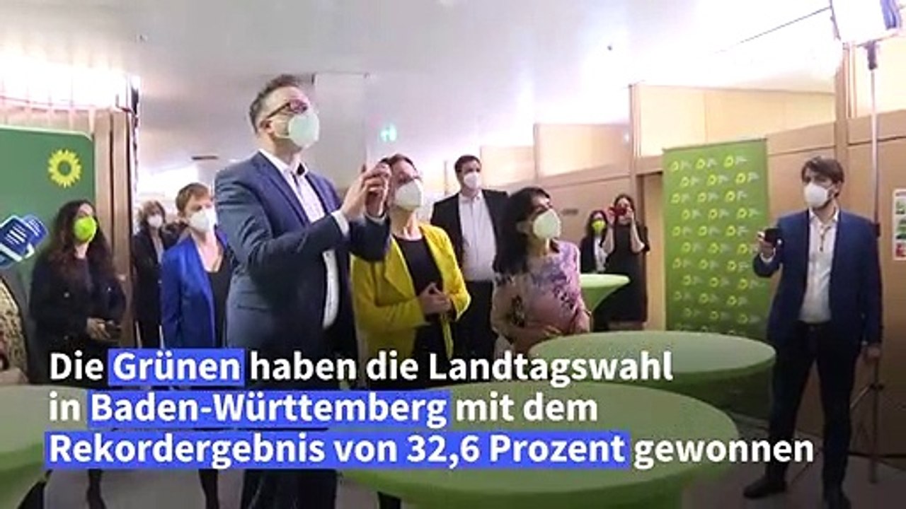 Baden-Württemberg: Rekordergebnis für die Grünen - CDU stürzt ab