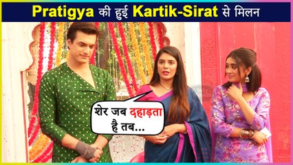 Pratigya Meets Yeh Rishta Star Cast Mohsin & Shivangi | Fun Interview Inside