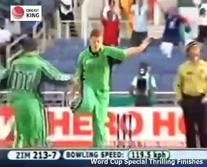 5th Match Icc World Cup 2007  Ireland vs Zimbabwe 2007 Thrilling Finish (Tie Game)