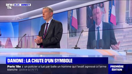 Le patron de Danone Emmanuel Faber évincé avec "effet immédiat"