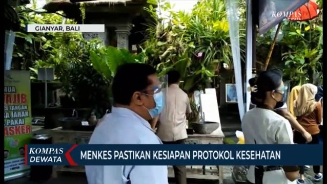 MENKES Pastikan Kesiapan Protokol Kesehatan Pembukaan Obyek Wisata Ubud