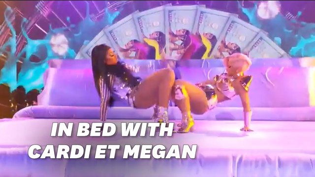 Cardi B et Megan Thee Stallion partagent le même lit aux Grammy Awards