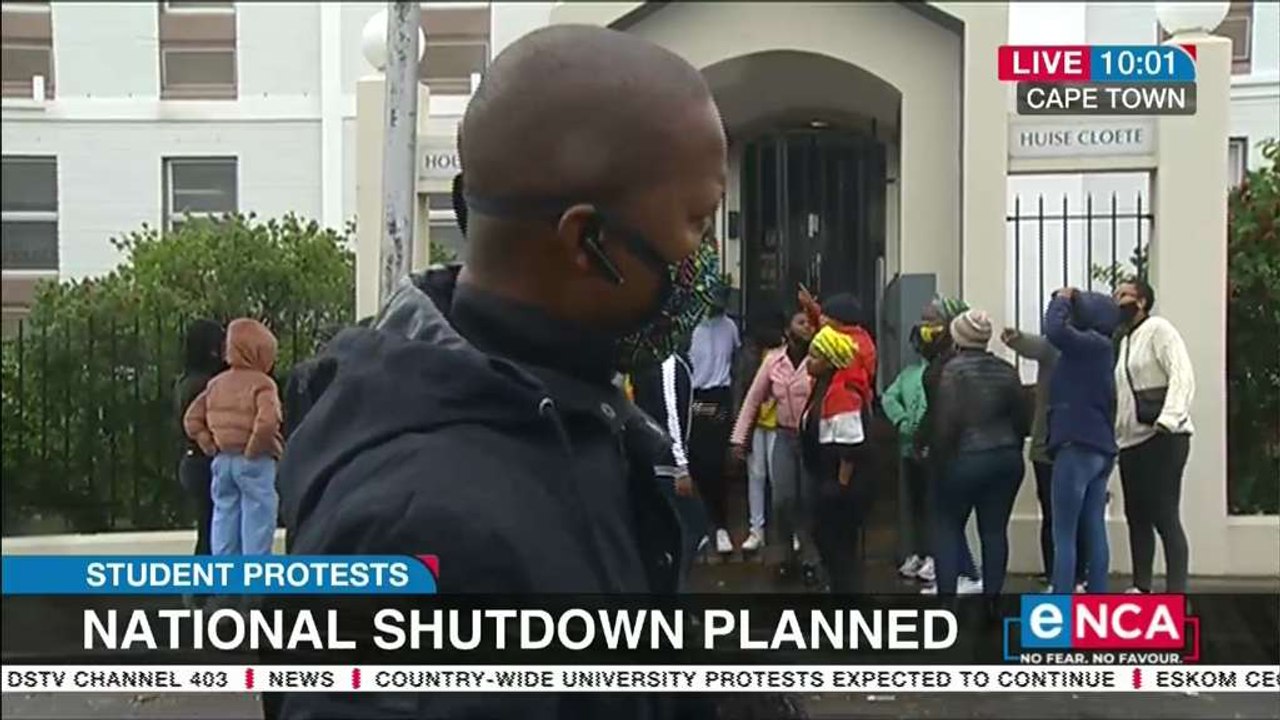 students calls for national shutdown