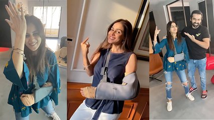 Genelia D'Souza ने हाथ में चोट के बावजूद किया जबरदस्त Dance; FUNNY VIRAL VIDEO | Boldsky