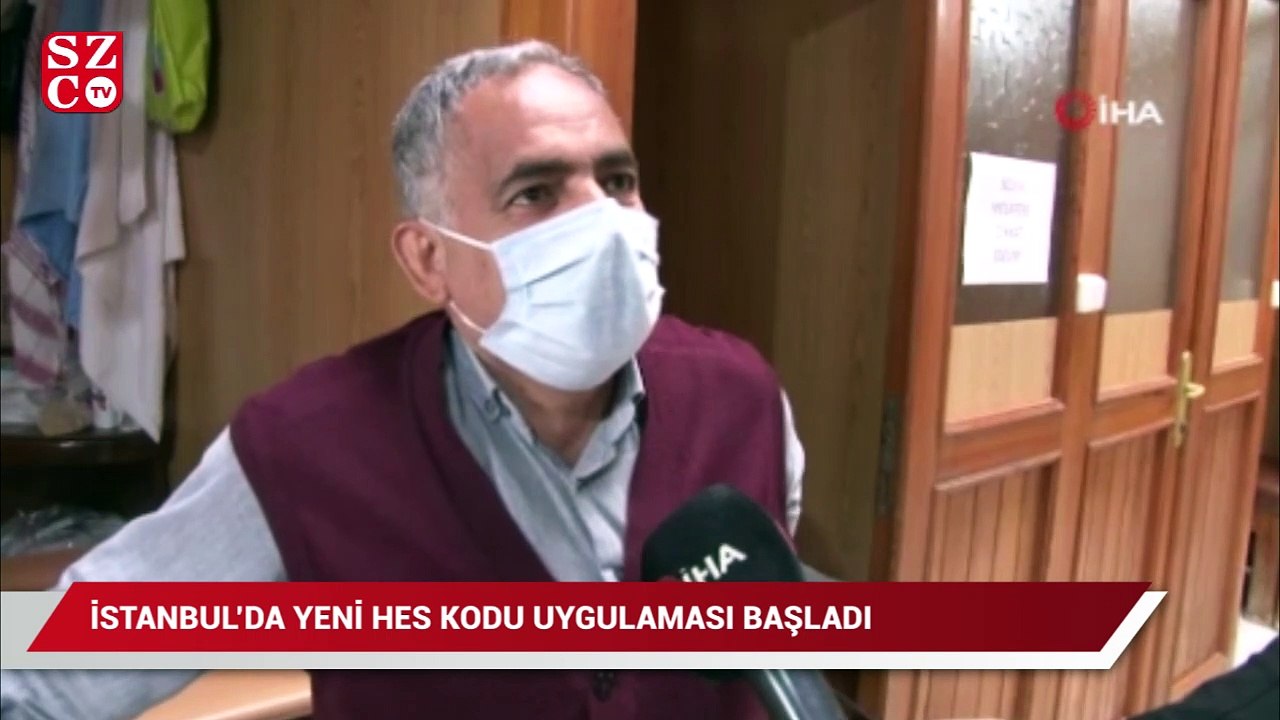 İstanbul'da yeni HES kodu uygulaması başladı