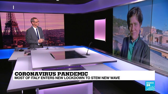Coronavirus pandemic: Most of Italy enters new lockdown to stem new wave