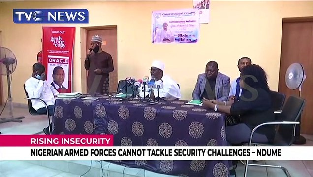 Nigerian Armed Forces cannot tackle security challenges - Ndume
