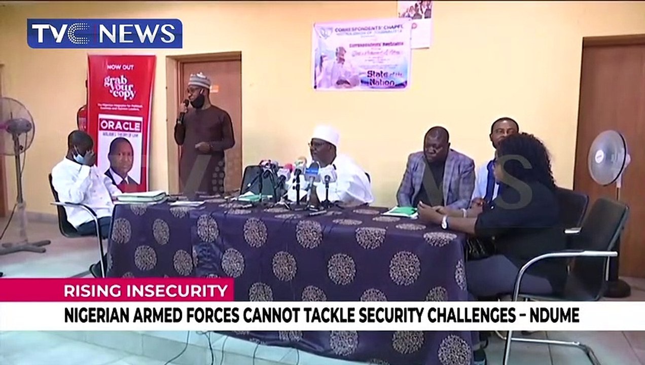 Nigerian Armed Forces cannot tackle security challenges - Ndume