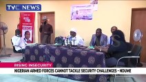 Nigerian Armed Forces cannot tackle security challenges - Ndume