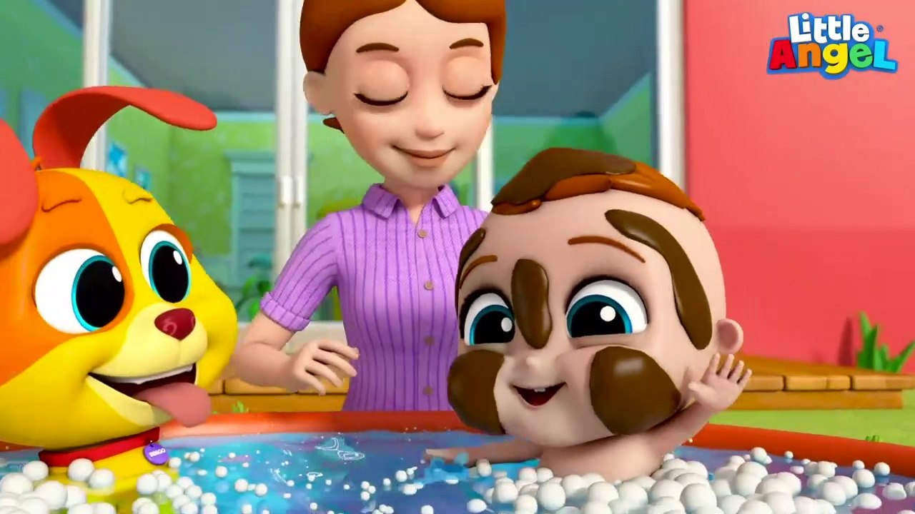 Can Bebek İnatçılık Yapıyor, Banyo Şarkısı _ Eğlenceli Ve Öğretici Çocuk Şarkıları _ Little Angel
