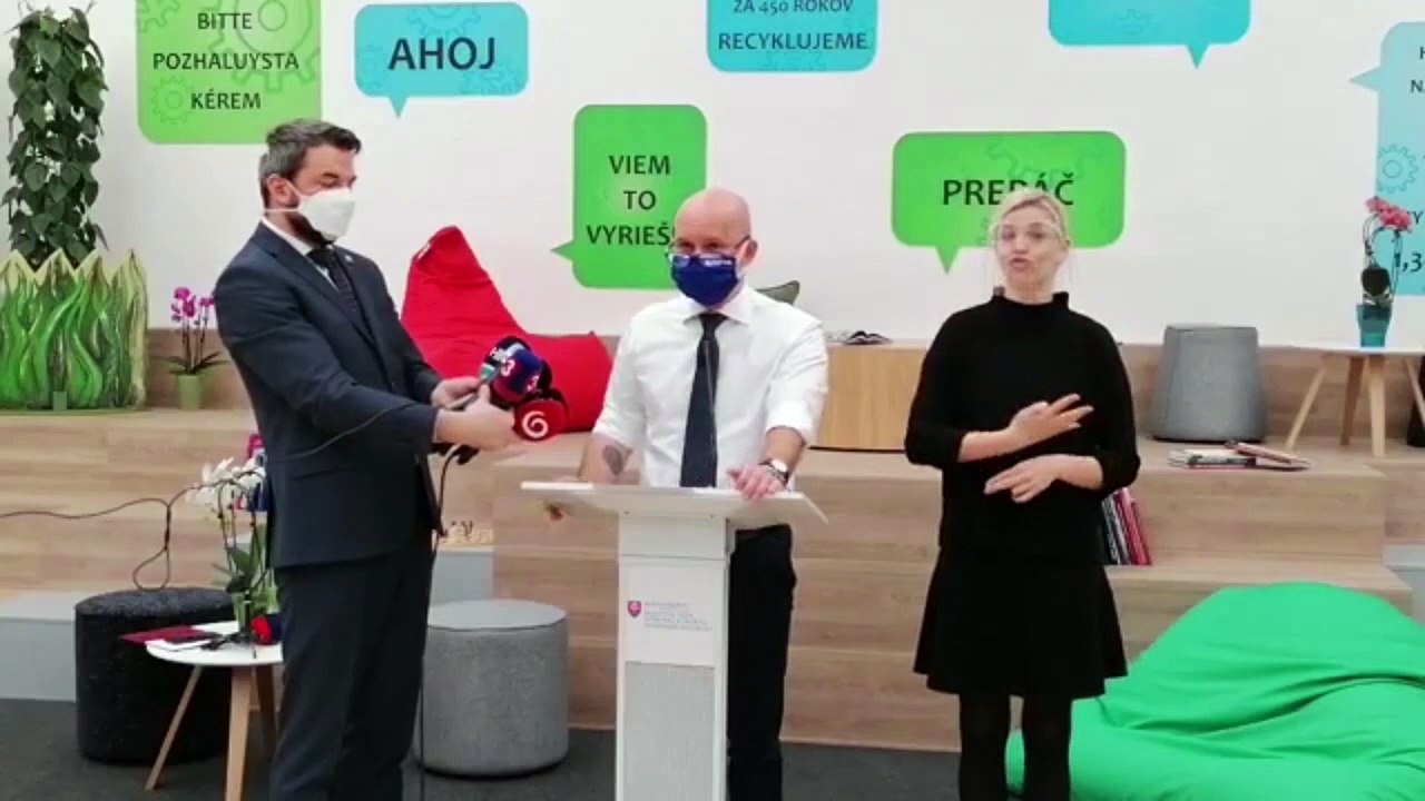 ZÁZNAM: TK ministra školstva, vedy, výskumu a športu SR Branislava Gröhlinga