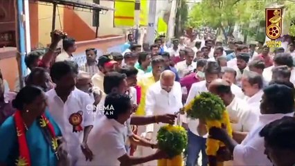 Udhayanidhi Stalin நேரில் சென்று அஞ்சலி _ RIP Theepetti Ganesan