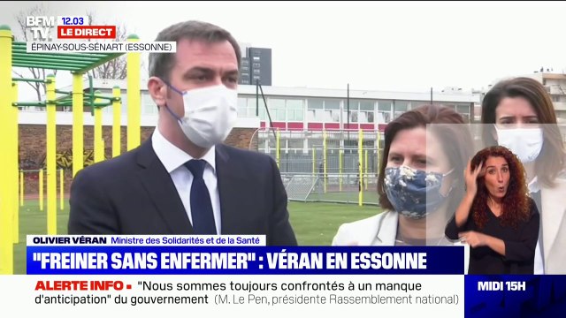 Olivier Véran: Quand nous disons aux Français qu'ils peuvent sortir à l'extérieur, ils peuvent sortir pour faire du sport