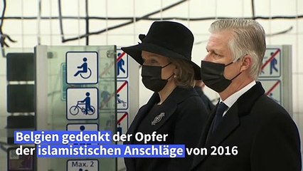 Belgien erinnert an Anschläge von 2016