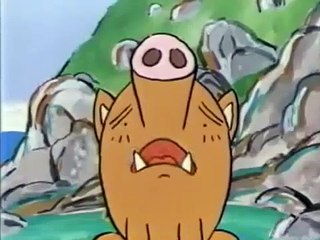 「クジラとイノシシ」日本昔話