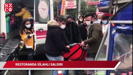 Beylikdüzü'nde restoranda silahlı saldırı