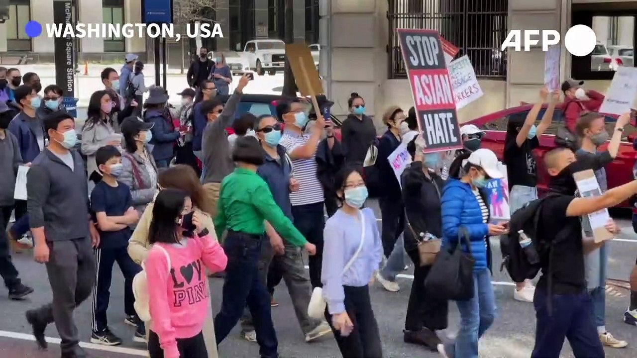 Proteste gegen anti-asiatischen Rassismus in den USA