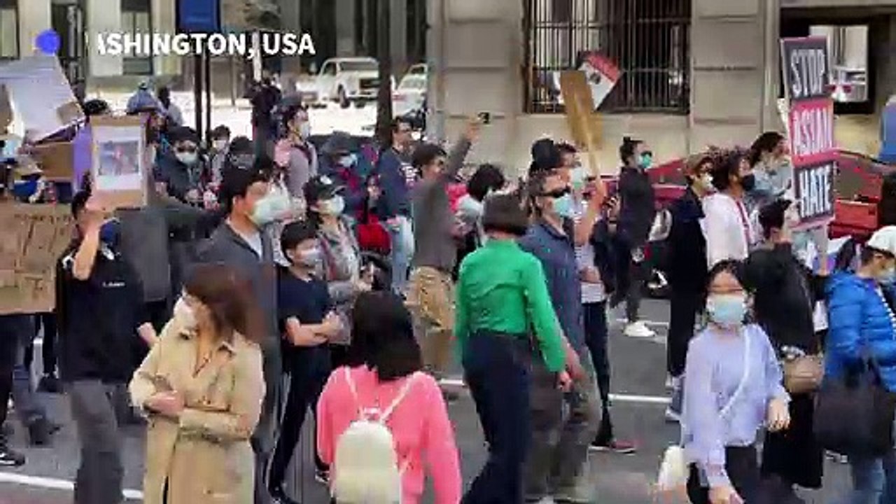Proteste gegen anti-asiatischen Rassismus in den USA