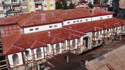 BOLU Gerede'de tarihi çarşı restore ediliyor
