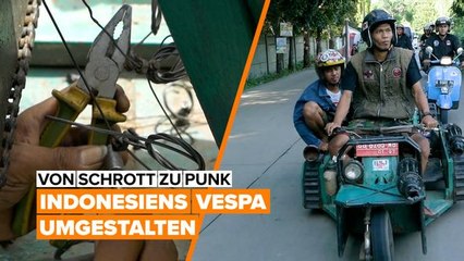 Extreme DIYers: Jakartas Vespa-Sensation