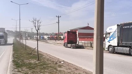 Sırbistan uyruklu tır şoförü aracında ölü bulundu