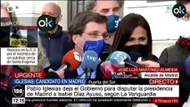 Almeida se burla de Iglesias:  