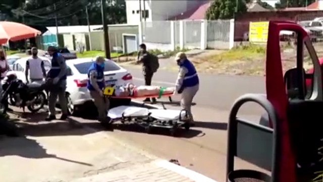 Motociclista fica ferido após se envolver em acidente na Região do Lago
