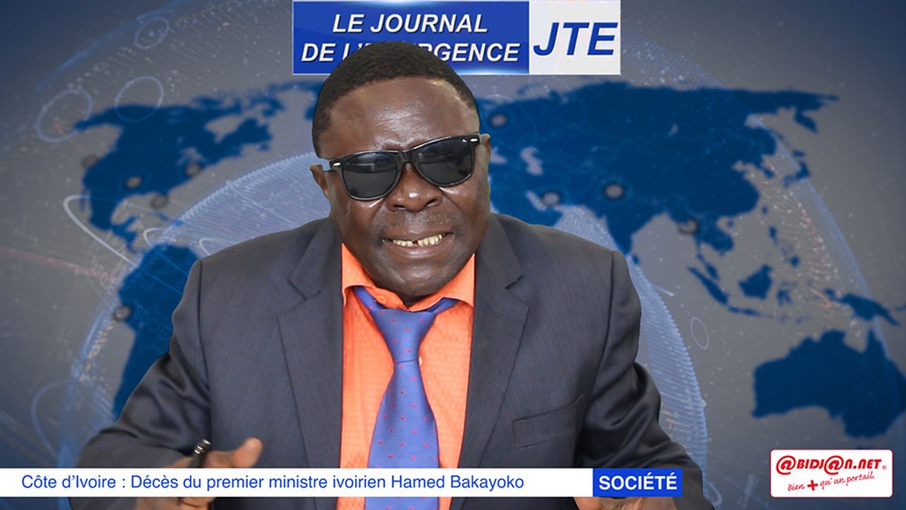 JTE : Décès du premier ministre Hamed Bakayoko, Gbi de fer raconte ses derniers instants avec l’homme d’Etat