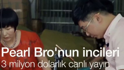 Canlı yayında istiridyeden inci çıkarıp satarak milyoner oldu