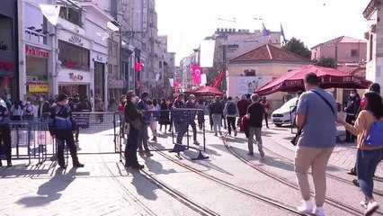 Son dakika: İstiklal Caddesi, Kovid-19 tedbirleri kapsamında belirli aralıklarla yaya girişine kapatılıyor