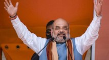 Bengal: Amit Shah takes dig at Mamata's injury