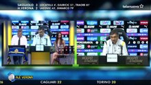 ALÉ VERONA: SASSUOLO-H.VERONA 3-2, CONFERENZA STAMPA DI JURICI