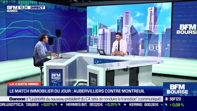 Karl Toussaint du Wast (Le tour de France de l'immobilier) : Le match immobilier du jour, Aubervilliers contre Montreuil - 15/03
