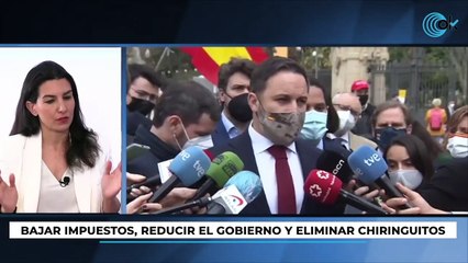 Rocío Monasterio:  "La bajada de impuestos es fundamental para crear riqueza"