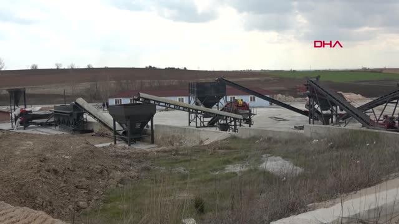 EDİRNE Edirne'de yapılmak istenen kurşun kırma-yıkama-eleme tesisine, çevrecilerden tepki