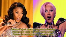 Megan Thee Stallion and Cardi B Perform Raunchy Version of ‘WAP’ at Grammys 2021_ Fans React