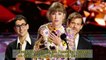 Taylor Swift Shouts Out Boyfriend Joe Alwyn While Accepting 2021 Grammy Award for Album of the Year