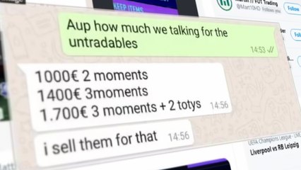 #EAGate: FIFA 21 FUT Karten für Cash Skandal