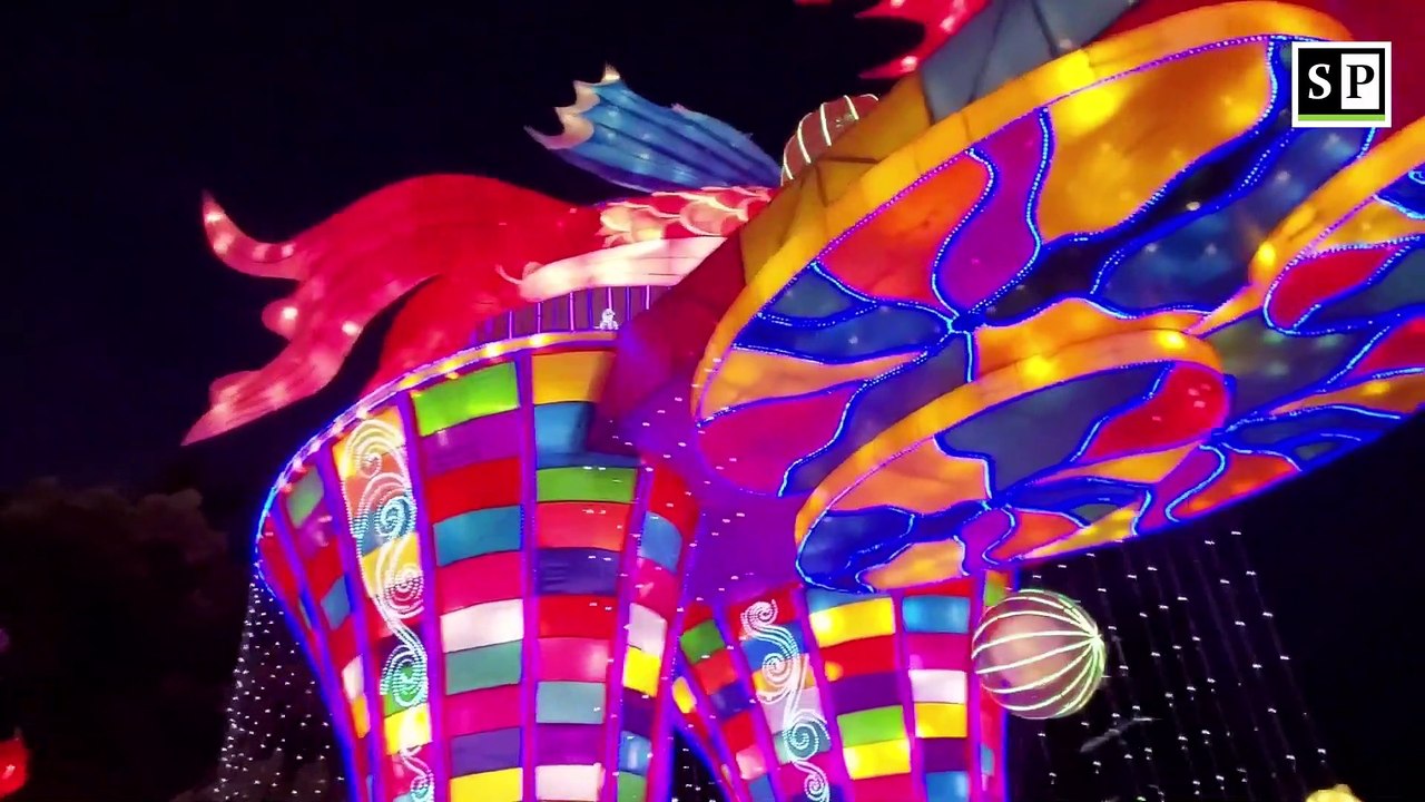 China Light Show: Lantern Festival Carnival 2021; 10,000+ lanterns!