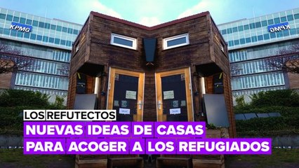 Colaborando con los refugiados para crear minicasas