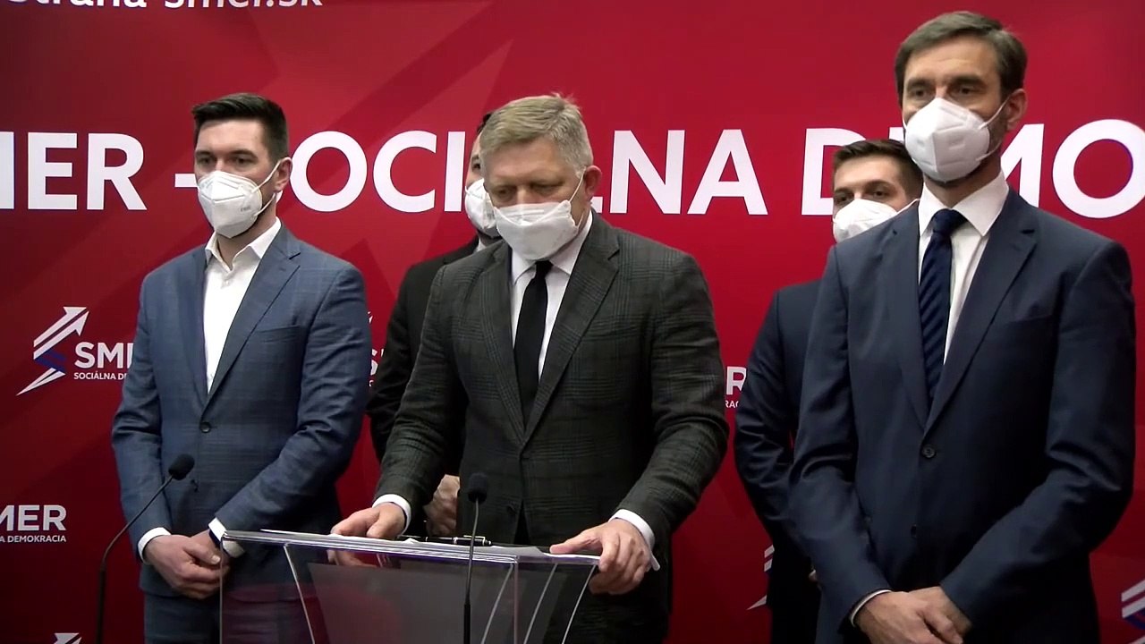 ZÁZNAM: TK strany SMER-SD
