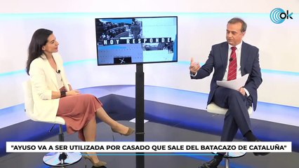 Rocío Monasterio: "Ayuso va a ser utilizada por Casado que sale del batacazo de Cataluña"
