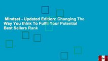 Mindset - Updated Edition: Changing The Way You think To Fulfil Your Potential  Best Sellers Rank